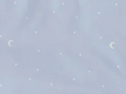 Meterware Satin LUNA, himmelblau, 100 % Baumwolle, Breite 165 cm, 120 g/m2, GOTS, *