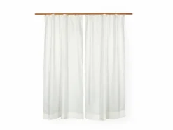 Meterware VALENTIN, Halbleinen, weiß, 50 % Leinen/50 % Baumwolle, 160 g/m2, Breite 200 cm, GOTS, *