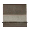 OUTLET - Wohndecke Laurin, hasel/natur melange, 130 x 200 cm, 100 % Alpakawolle