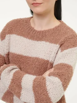 Pullover aus Alpakawolle, 72 rosenholz, S