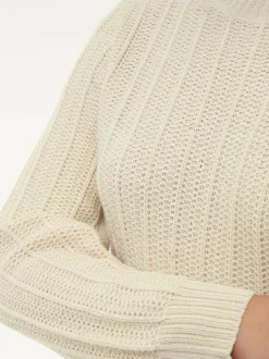 Pullover aus Alpakawolle, 12 offwhite, S