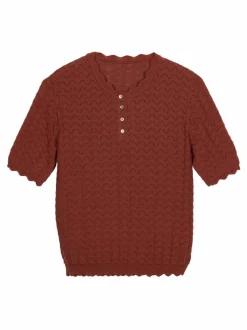 Pullover aus Bio-Baumwolle, 95 kakao, L, GOTS