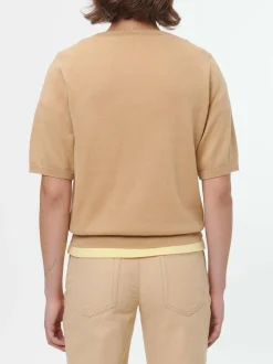 Pullover aus Bio-Baumwolle, 48 caramel, S, GOTS