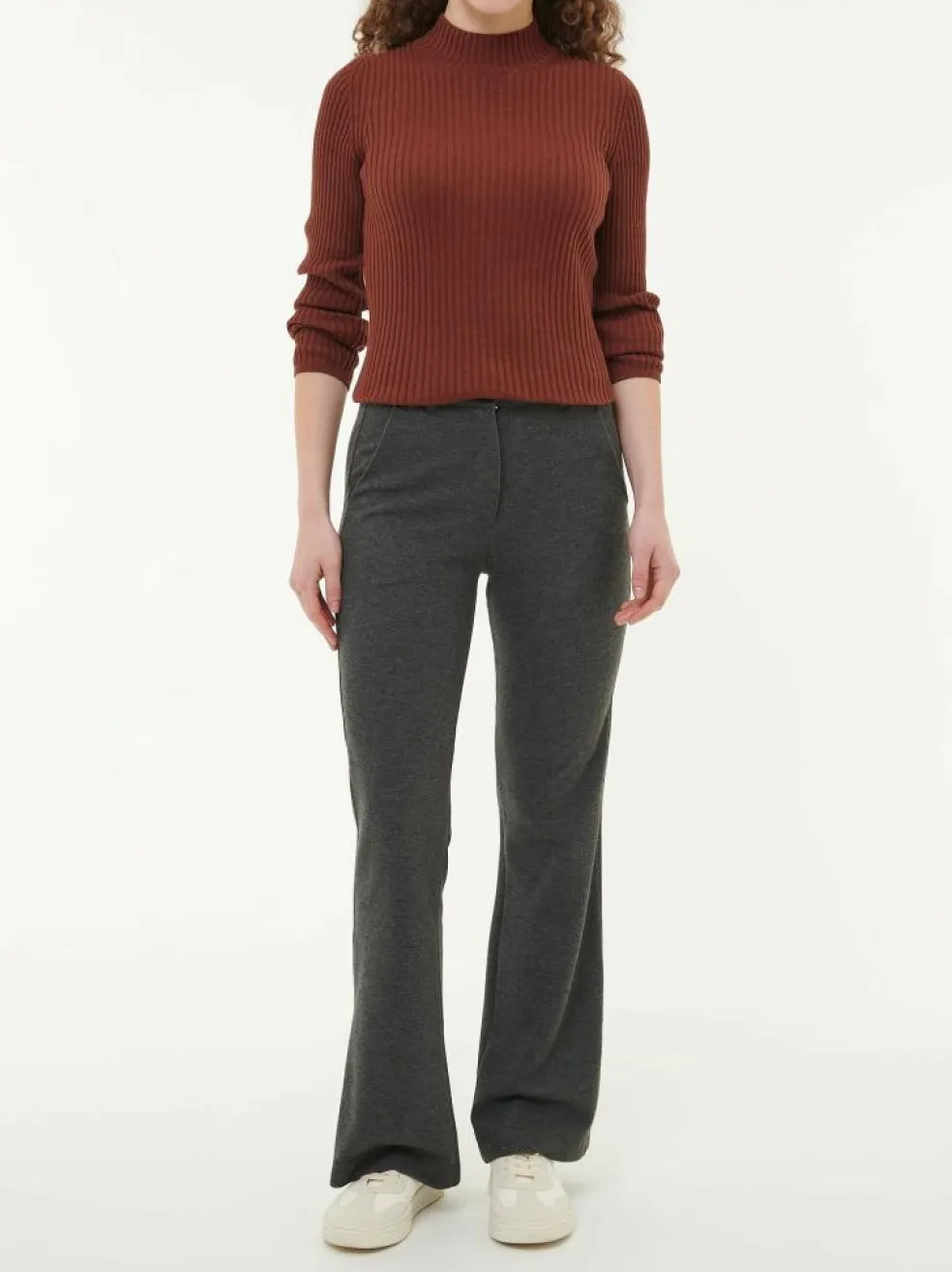 Pullover aus Bio-Baumwolle und Alpaka, 76 mahagoni, S, GOTS