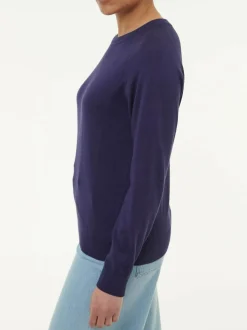 Pullover aus Bio-Baumwolle, 39 royalblau, S, GOTS