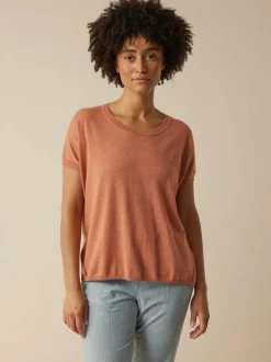 Pullover aus Bio-Baumwolle, 49 mahagoni melange, M, GOTS