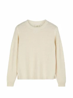 Pullover aus Bio-Baumwolle und Wolle, 13 natur, XL, GOTS