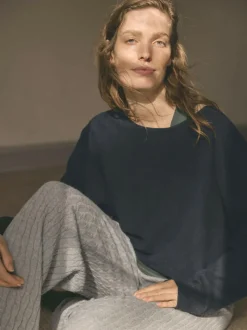 Pullover aus Bio-Baumwolle/Wolle, 38 navy, XXS, GOTS