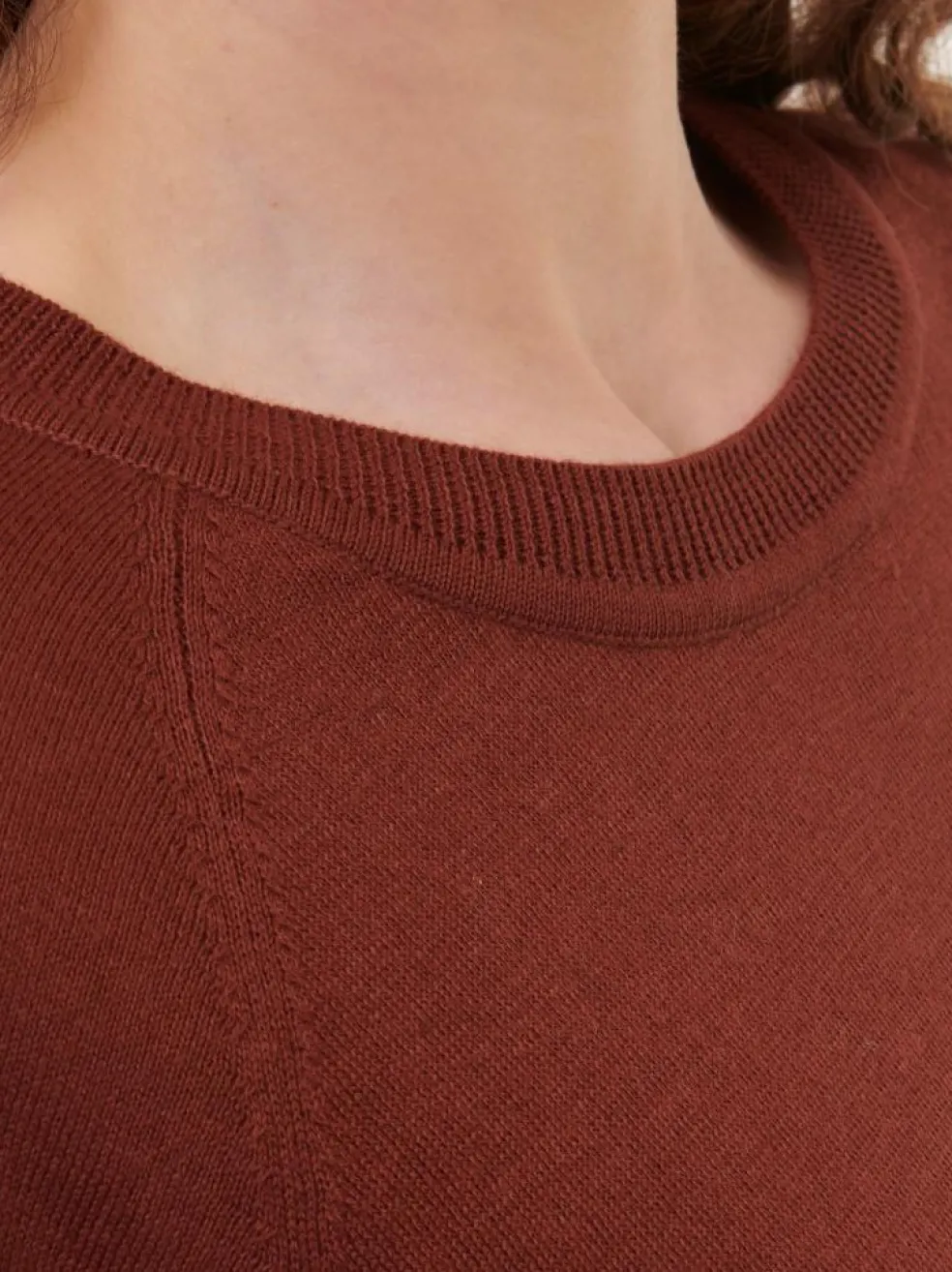 Pullover aus Bio-Baumwolle, 76 mahagoni, S, GOTS