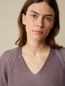 Pullover aus Bio-Baumwolle, 86 taube melange, M, GOTS