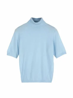 Pullover aus Bio-Wolle, 29 lichtblau, S, GOTS