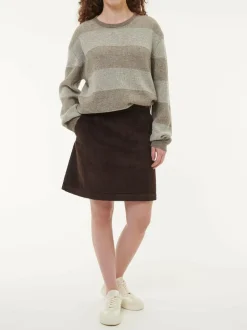 Pullover aus Yakhaar und Schafwolle, 66 yak mix natur/hasel, S