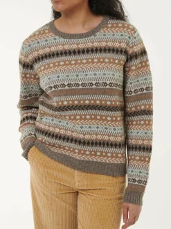 Pullover aus Yakwolle, Wolle und Kamelhaar, 84 yak gemustert eisblau, S