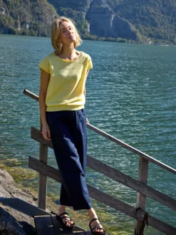 Pullunder aus Bio-Baumwolle, 53 zitronensorbet, S, GOTS