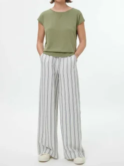 Pullunder aus Bio-Baumwolle, 43 olivgrün, S, GOTS