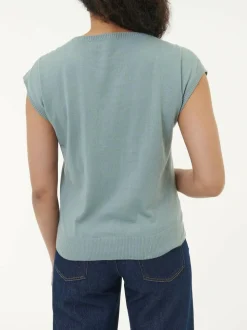 Pullunder aus Bio-Baumwolle, 29 seegrün, S, GOTS