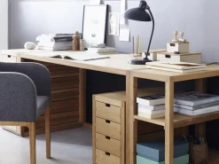 Regal für Laden od. Fächer Quint, B 34 x T 70 x H 72 cm, Tiefe 70 cm, Buche