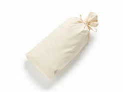 Reisekissen BW/Naturlatexflocken, 40 x 40 cm, niedrig, GOTS, NATURTEXTIL BEST