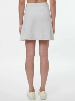 Rock aus Bio Baumwolle, 04 grau melange, S, GOTS