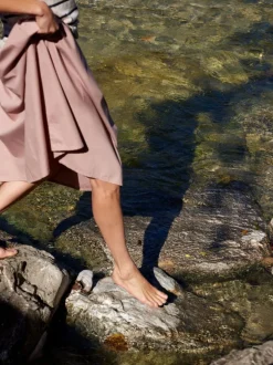 Rock aus Bio-Baumwolle, 90 wild rose, 44, GOTS