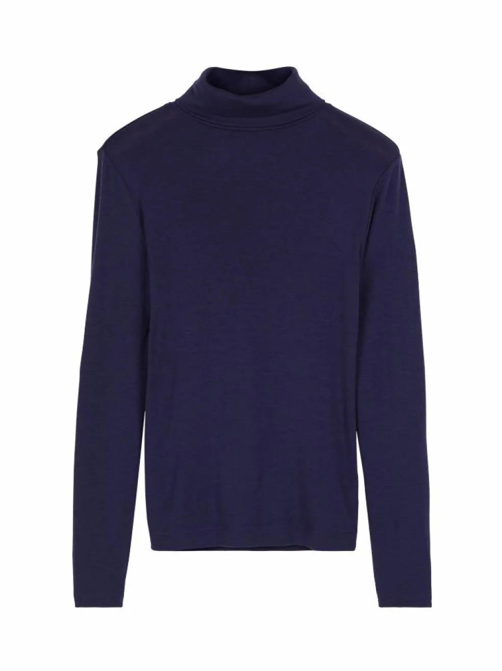 Rollkragenshirt aus Bio Wolle, 39 royalblau, S, GOTS