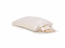 Schlafkissen Eri-Seide/Schurwolle/Kapok, niedrig, 40 x 60 cm