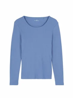 Schlafshirt aus Bio-Baumwolle, 92 meerblau S; GOTS