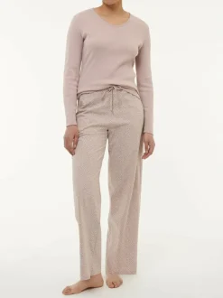 Schlafshirt aus Bio-Baumwolle, 87 mauve, S