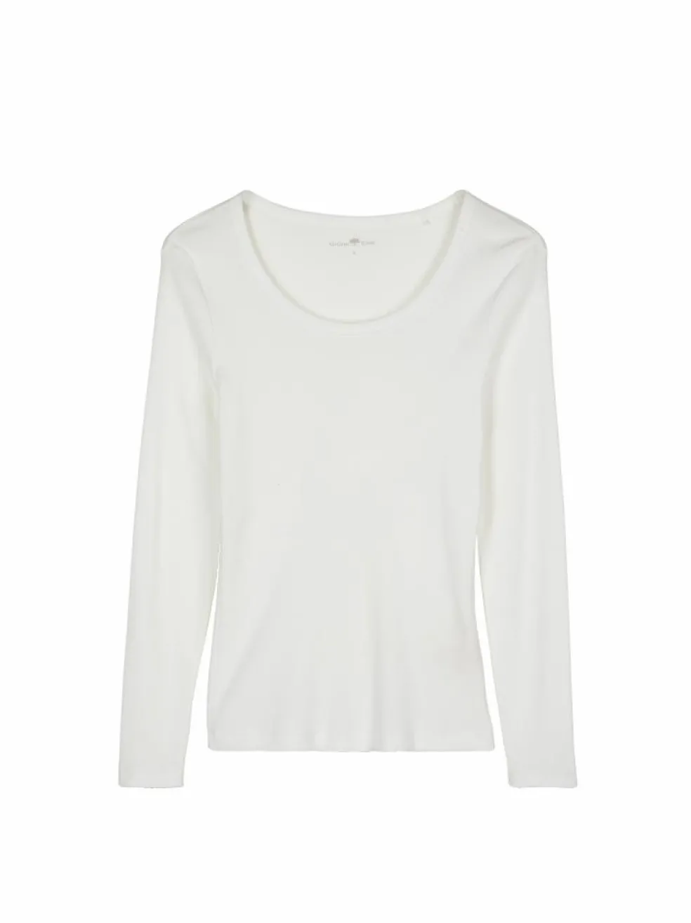 Schlafshirt aus Bio-Baumwolle, 11 weiss, S, GOTS