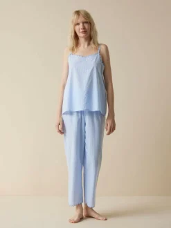 Schlaftop aus Bio-Baumwolle, 93 himmelblau, S, GOTS