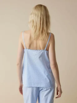 Schlaftop aus Bio-Baumwolle, 93 himmelblau, S, GOTS