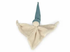 Schmusewichtel, eisblau, 100 % Baumwolle, GOTS