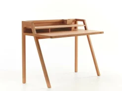 Schreibtisch Pureto B 100 x T 55,2 x H 88,1 cm, Buche