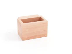 Schreibtisch Pureto Stiftablage B 11 x T 8,8 x H 7 cm, Buche