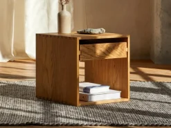 Schubladenbox Yunit Pur, mit 3 Laden, Buche