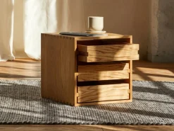 Schubladenbox Yunit Pur, mit 1 Lade, Buche