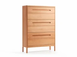 Schuhschrank Tenso, 3 Klappen, Buche