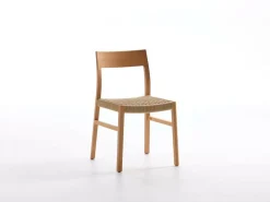 Set: 2 Stk. Stuhl Karim, Buche, handgeflochtene Sitzfläche