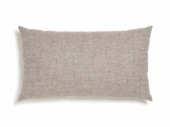 Set: Sofakissen mit Überzug, 60 x 105 cm, Überzug: Wollstoff Tano Natur (79), Füllung: 100 % Schurwolle , mit verdeckter Knopfleiste