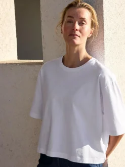 Shirt aus Bio Baumwolle, 11 weiß, S, GOTS