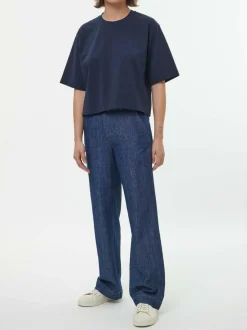 Shirt aus Bio Baumwolle, 39 dunkelblau, S, GOTS