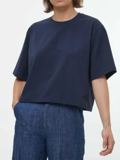 Shirt aus Bio Baumwolle, 39 dunkelblau, S, GOTS