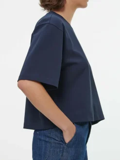 Shirt aus Bio Baumwolle, 39 dunkelblau, S, GOTS