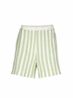 Short aus Bio Baumwolle, 51 pastellgrün/weiss ringel, S, GOTS