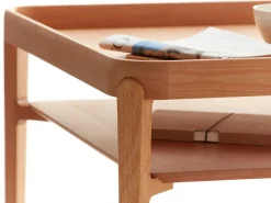 Sofatisch Alwy, 80 x 80 cm, Buche