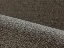 Sofatisch/Hocker Tambor mit Stauraum u. Holzdeckel, H 34,3 cm, Ø 39 cm, Bezug Wollstoff Tano Natur Dunkel (81), Buche