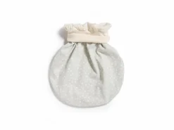 Sommer- und Ganzjahresstrampelsack, Julie blaugrau, Bezug: 100 % Baumwolle, Füllung: 100 % Baumwolle, GOTS