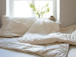 Sommerdecke Leinen/Baumwolle, 140 x 200 cm, 150 g/m2, GOTS, NATURTEXTIL-BEST