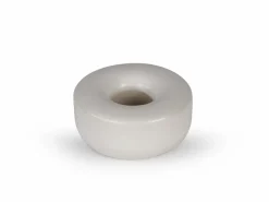 Stabkerzenständer weiß, H 2,5 cm ø 6 cm