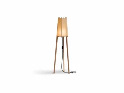 Stehleuchte Taya Pur, Buche